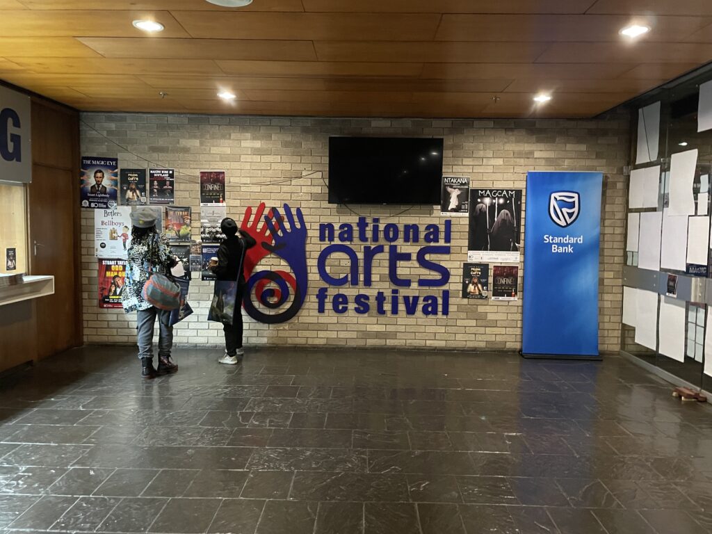 Image of the foyer of The Monument, the Festival's main venue.