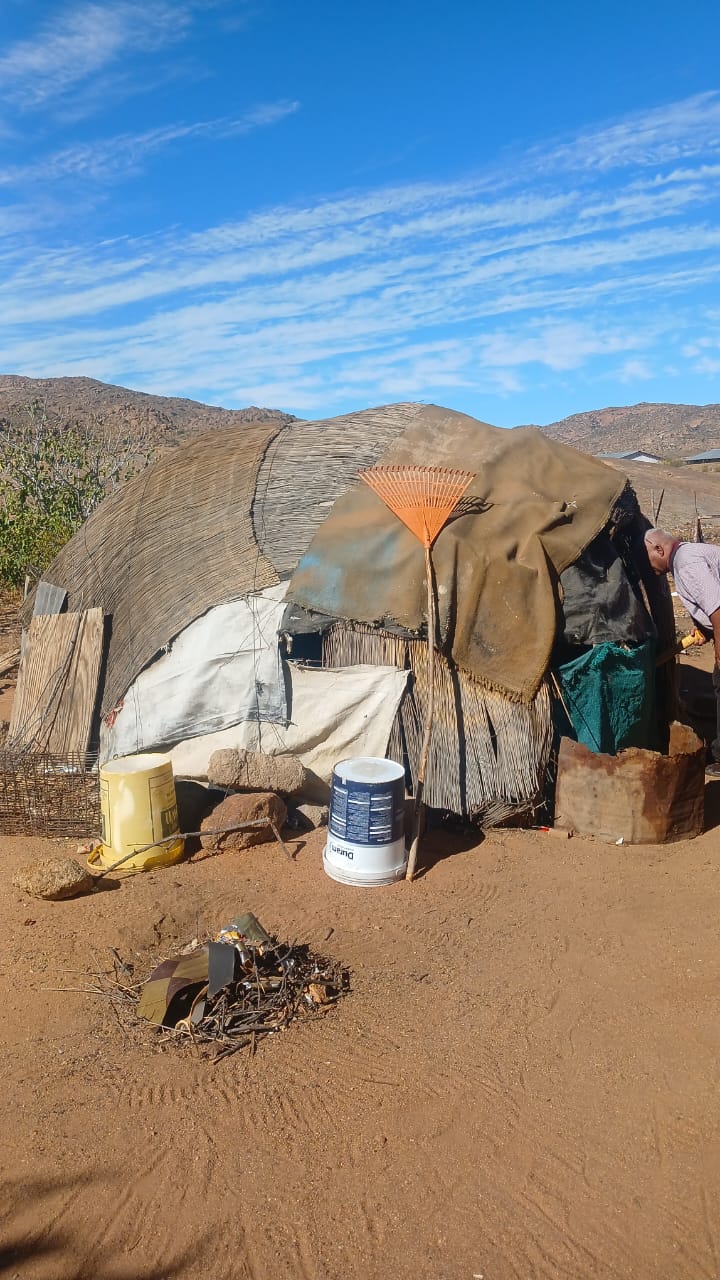Image of a traditional Nama hut.