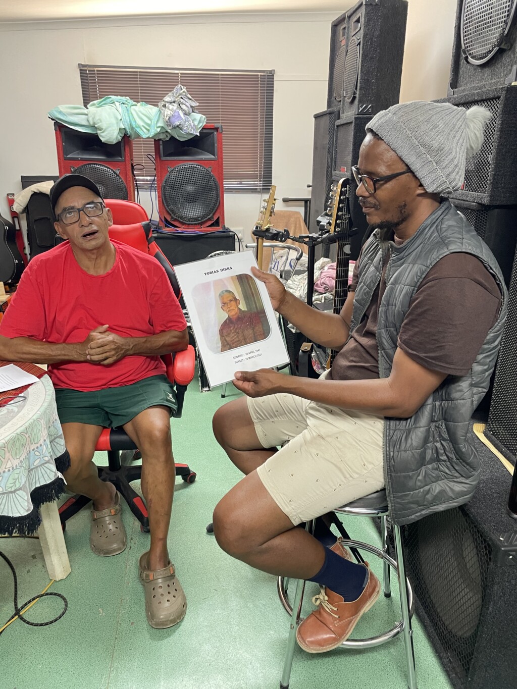 Harold Seas with Boetles Gewers