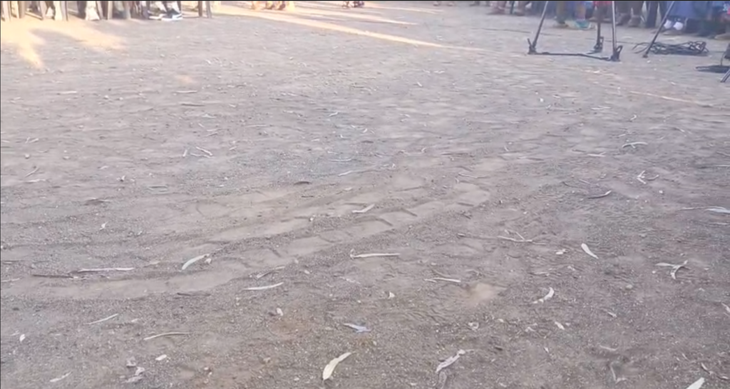 Still from video of Nama stap dance