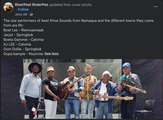 Riverpost post