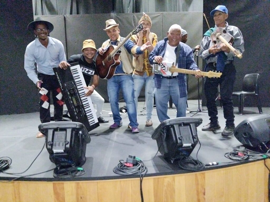 NAF performers on stage