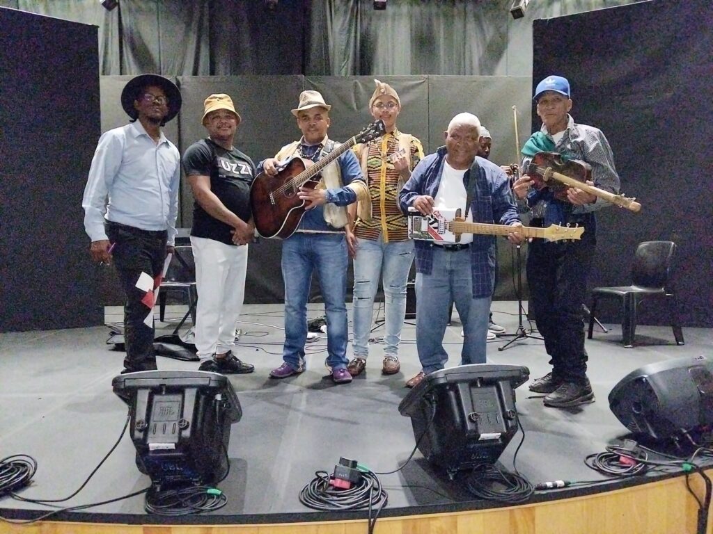 NAF performers on stage