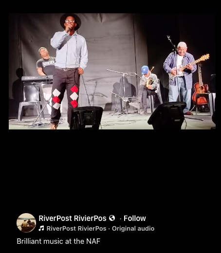 Boetles Gewers on stage