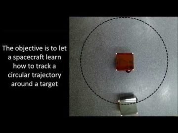 Thumbnail for: A Spacecraft Learns to Track a Circular Trajectory