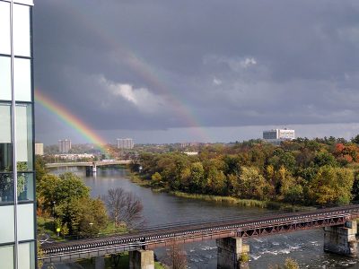 Double Rainbow - Rideau River