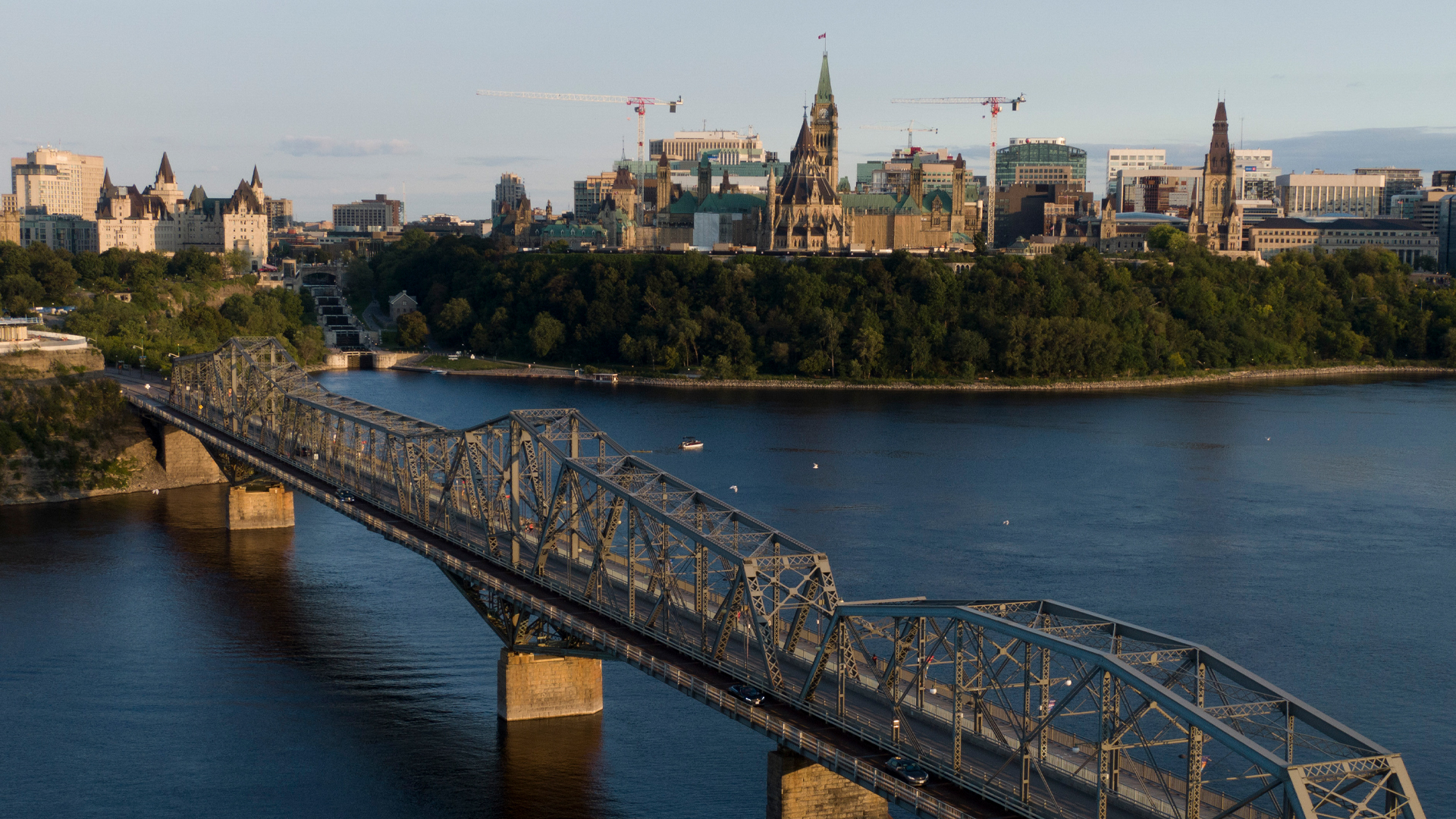 view of Ottawa and River