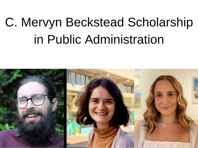 2022 C. Mervyn Beckstead Scholarship in Public Administration