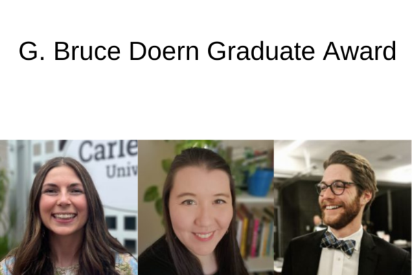 2022 G. Bruce Doern Graduate Award