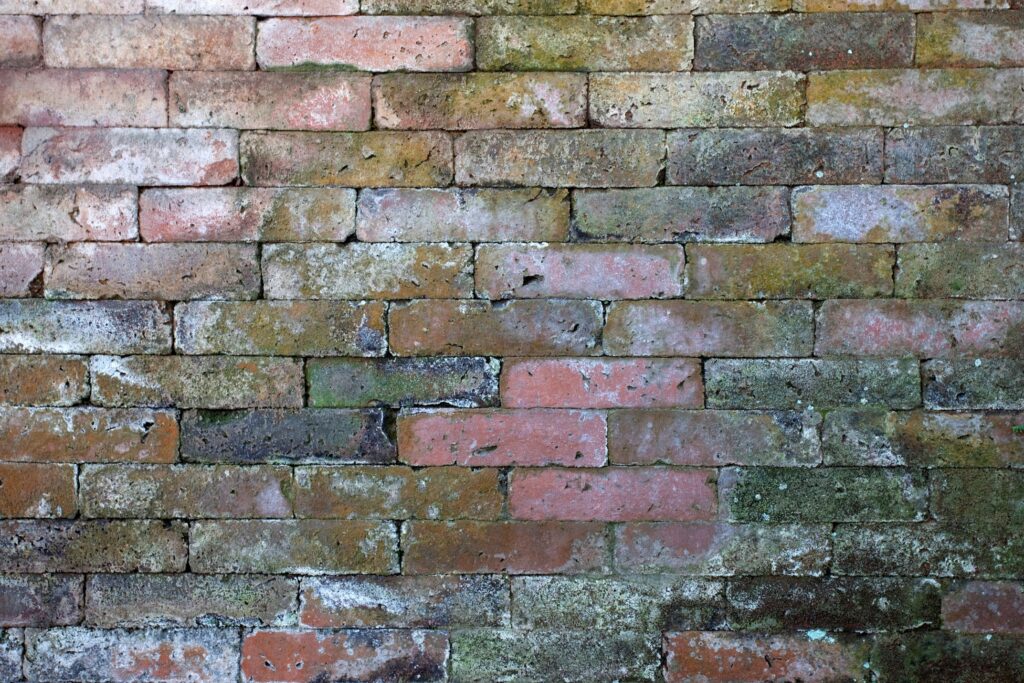 image of weathered brick wall
