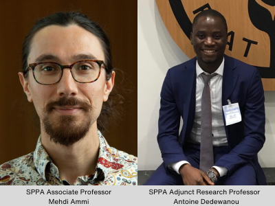 Mehdi Ammi and Antoine Dedewanou photo