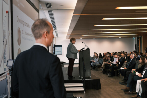 Dr.LPauline Rankin provides opening remarks at the EMH Conference