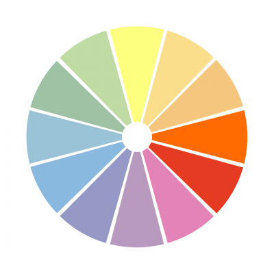 analogous colour scheme - brand colours