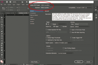 how to save as pdf file in Adobe InDesign