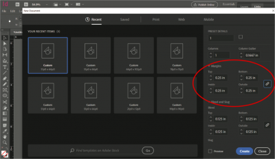 Adobe - Setting Up Document Bleed