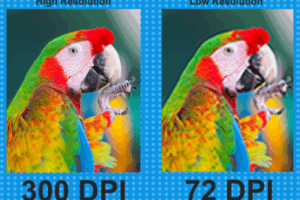 image clarity and resolution: DPI