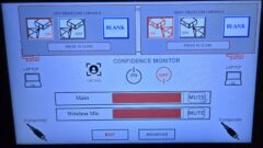 Projector ON/OFF & blank on AMX Touch panel Projector ON/OFF & blank on AMX Touch panel