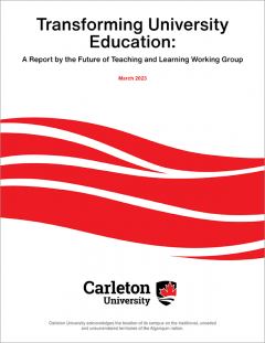 Transforming University Education Report