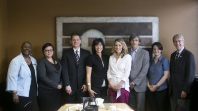 Joy Mighty, Paloma Raggo, Wayne Horn, Melanie Adrian, Kim Hellemans, Vincent Kazmierski, Danielle Kinsey and Peter Ricketts