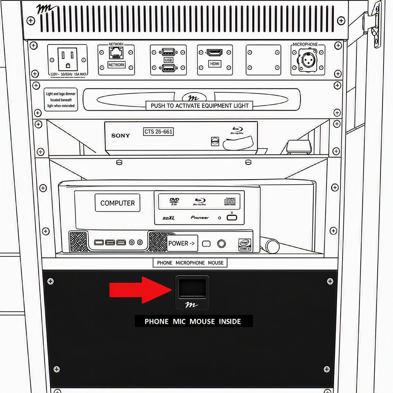 Mic Drawer
