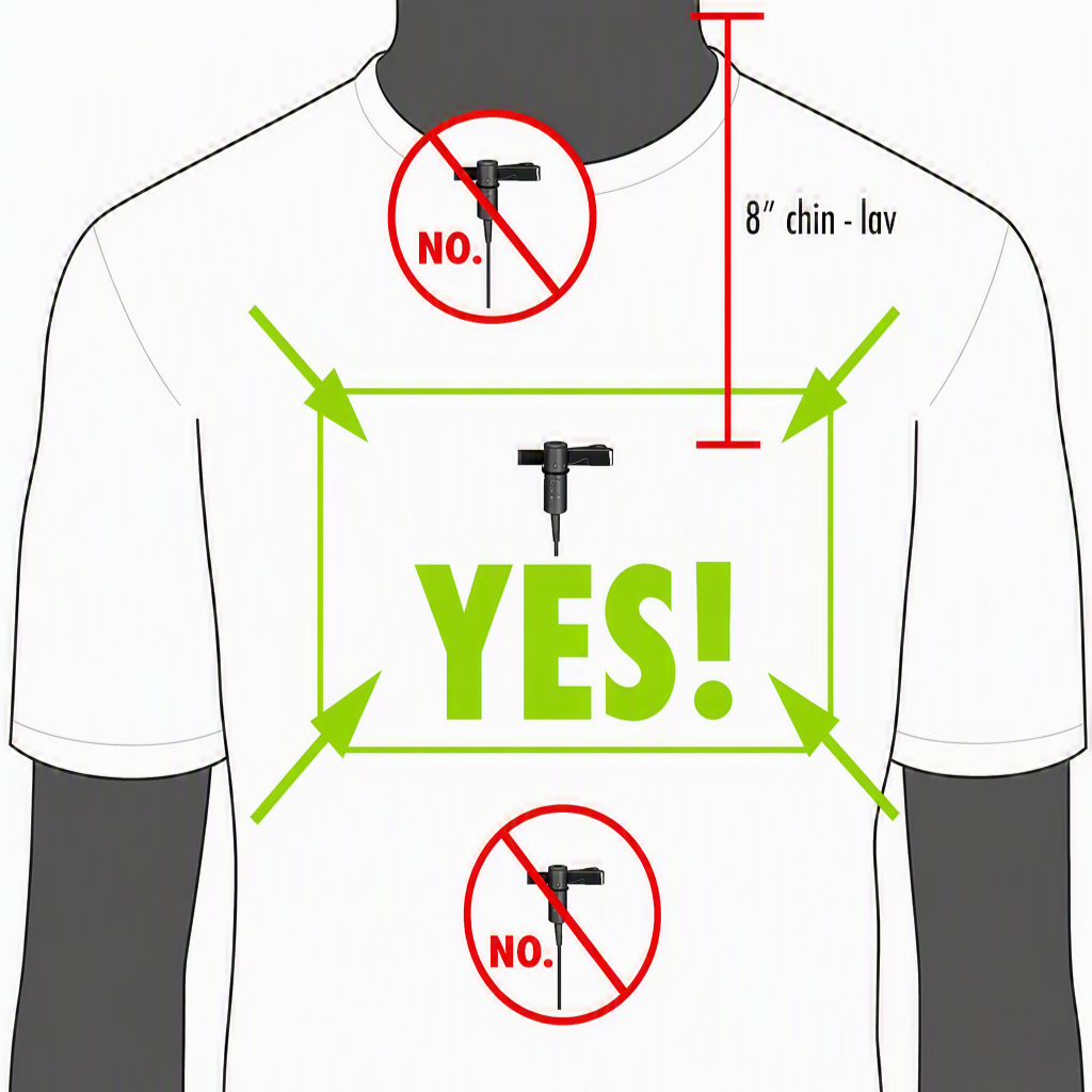 Mic Placement Diagram