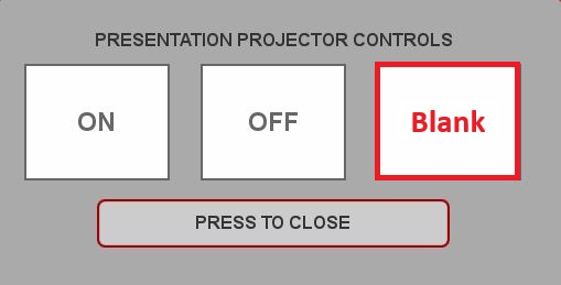 Projector Blank