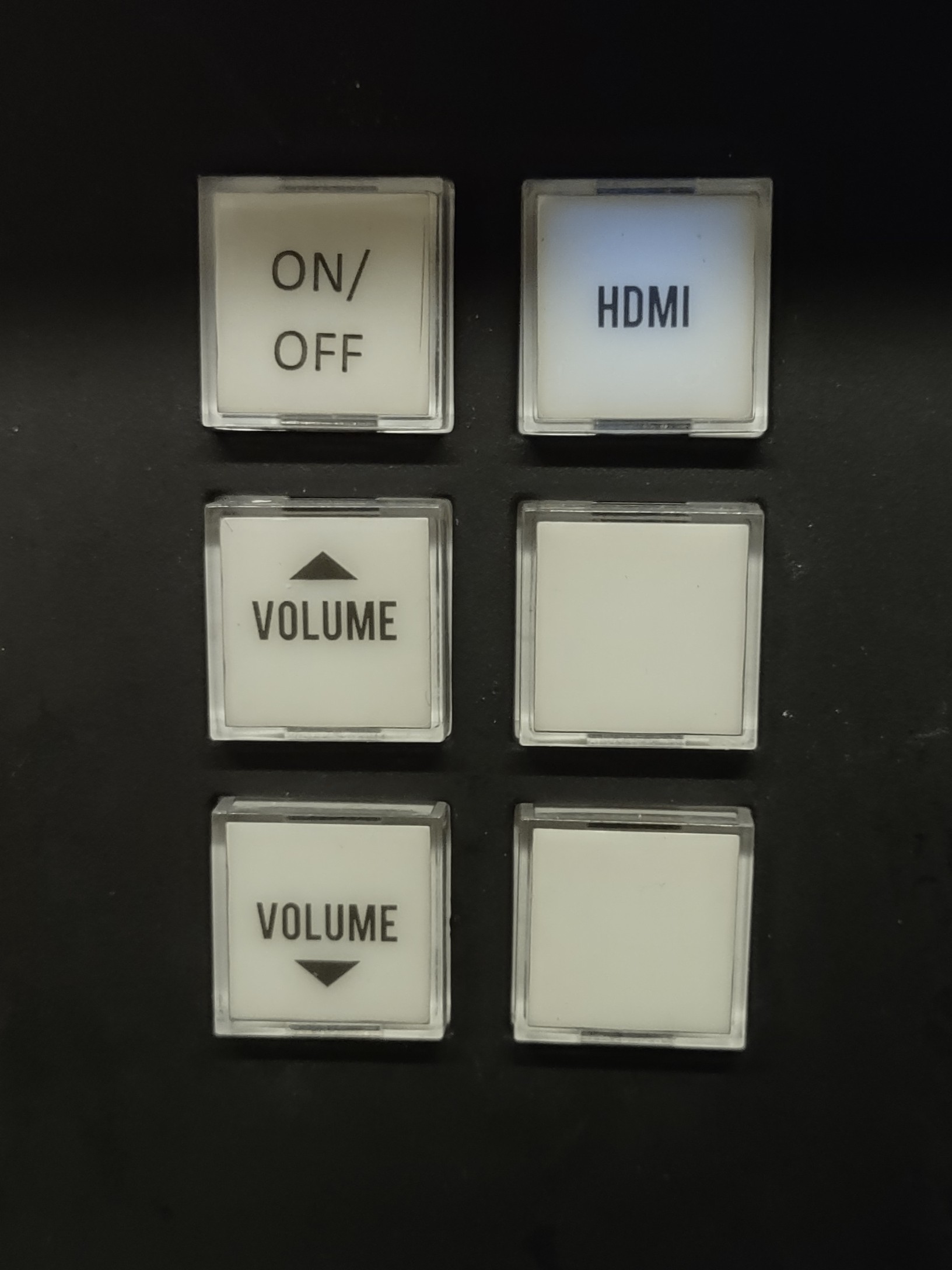 AMX Button Push panel Button Control