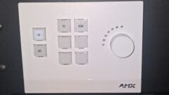 AMX panel with dial