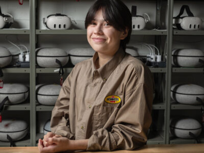 Interactive Media and Design (IMD) student Bella McCullough