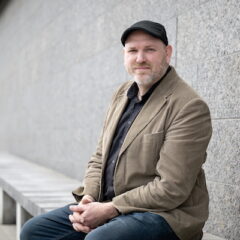 Headshot of Jesse Stewart. Photo by Ainslie Coghill