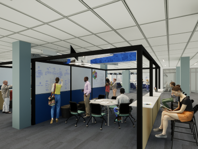 Rendering of the Future Learning Lab