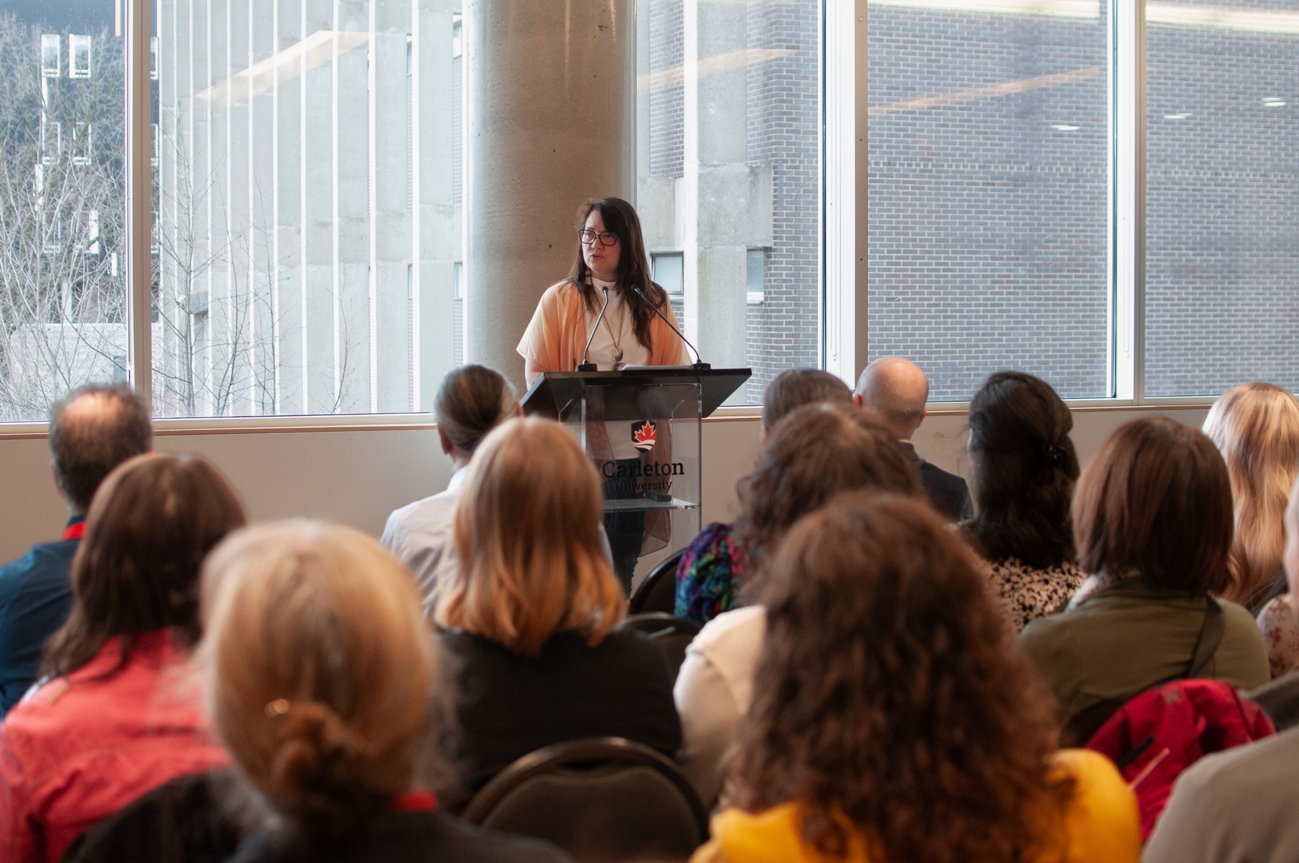 Dr. Kahente Horn-Miller speaks at InspirED2024 Symposium
