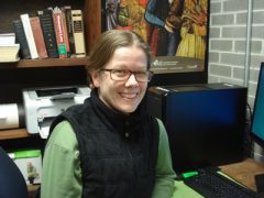 Melanie Coughlin in her office