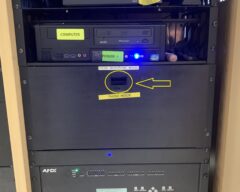 Mic Drawer in Rack