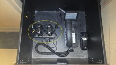 Location of mic chargers in mic drawer