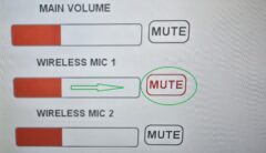 AMX Touch Mic + Mute