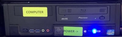Usual Class PC Power button