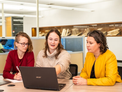 Teaching Assistants and Professor in the Future Learning Lab