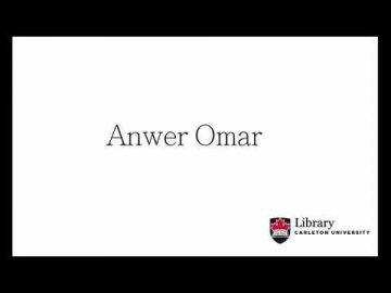 Thumbnail for: Anwer Omar – Arrival and Early Experiences