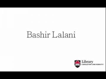 Thumbnail for: Bashir Lalani – Political Environment