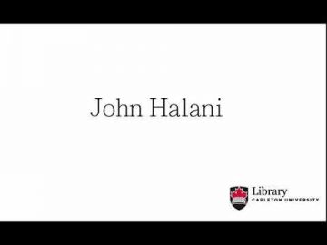 Thumbnail for: John Halani – Announcement