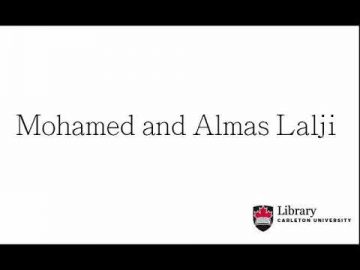 Thumbnail for: Mohamed and Almas Lalji – Arrival and Early Experiences