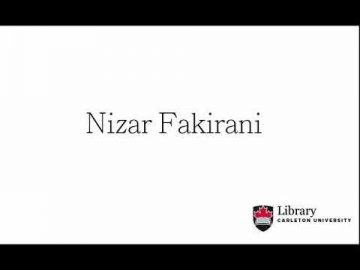 Thumbnail for: Nizar Fakirani – Political Environment