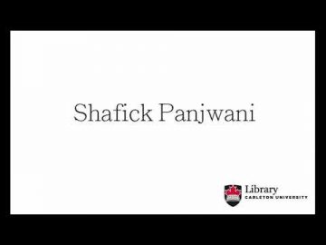 Thumbnail for: Shafick Panjwani – Arrival and Early Experiences