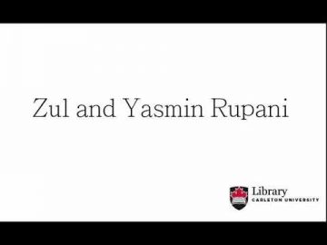 Thumbnail for: Zul and Yasmin Rupani – Announcement