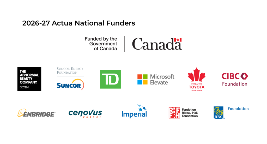 Actua National Funders