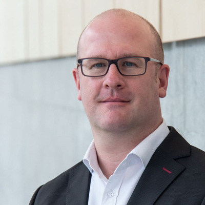 A photo of professor Martin Geiger