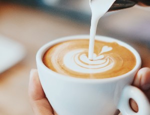 yummy looking coffee