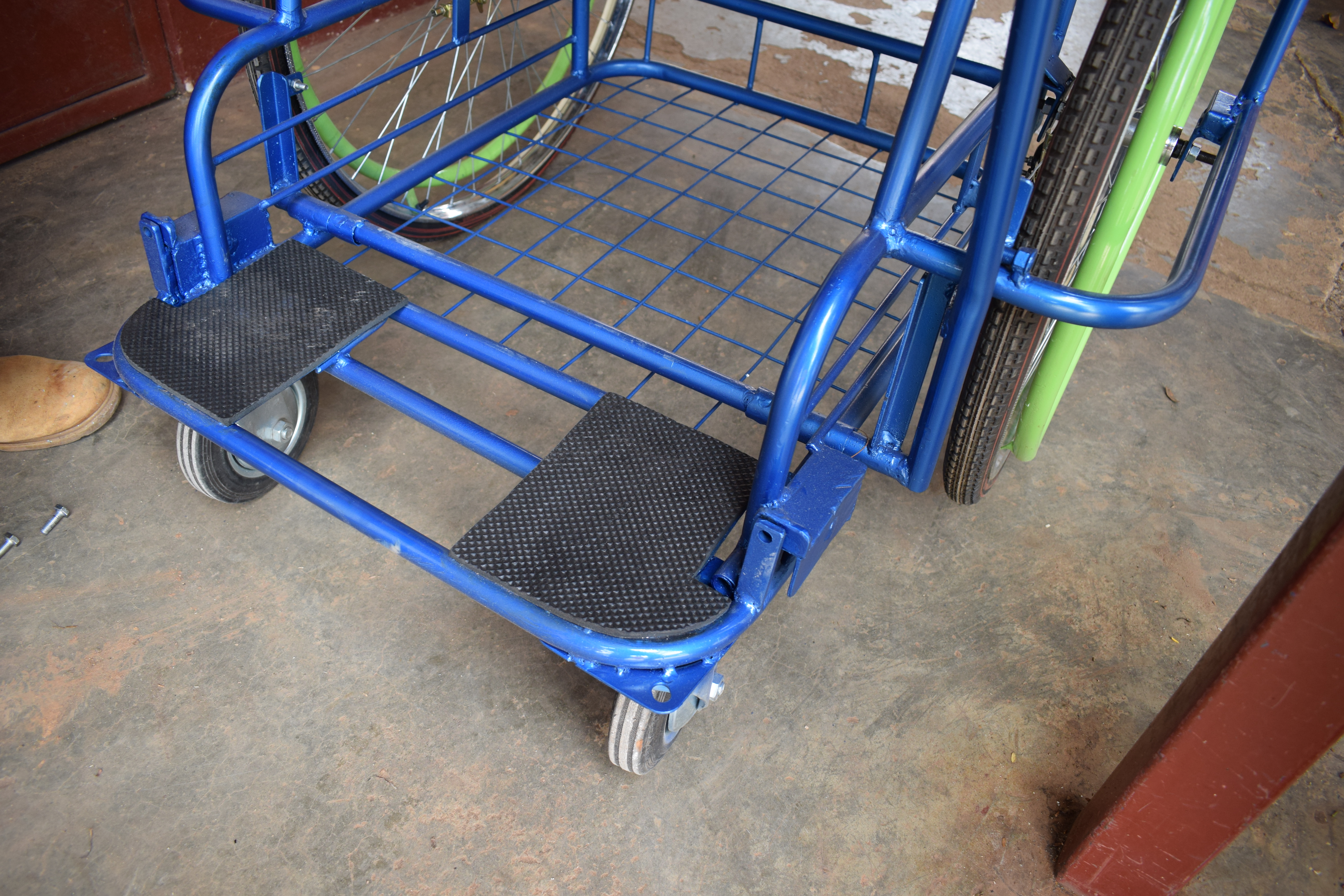Picture of Prototype 1 - wheelchair footrests
