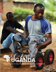 Poster for Design with Canada. with Rolling Gardening chair.